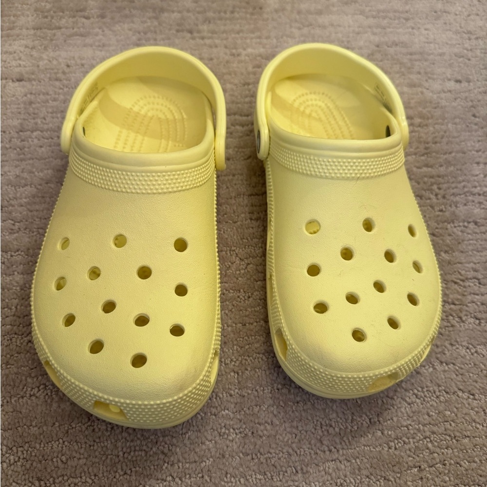 Crocs Yellow Clogs